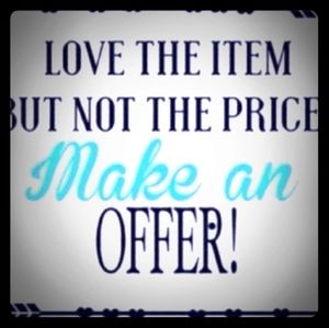 Love the item and not the price Make an offer!!